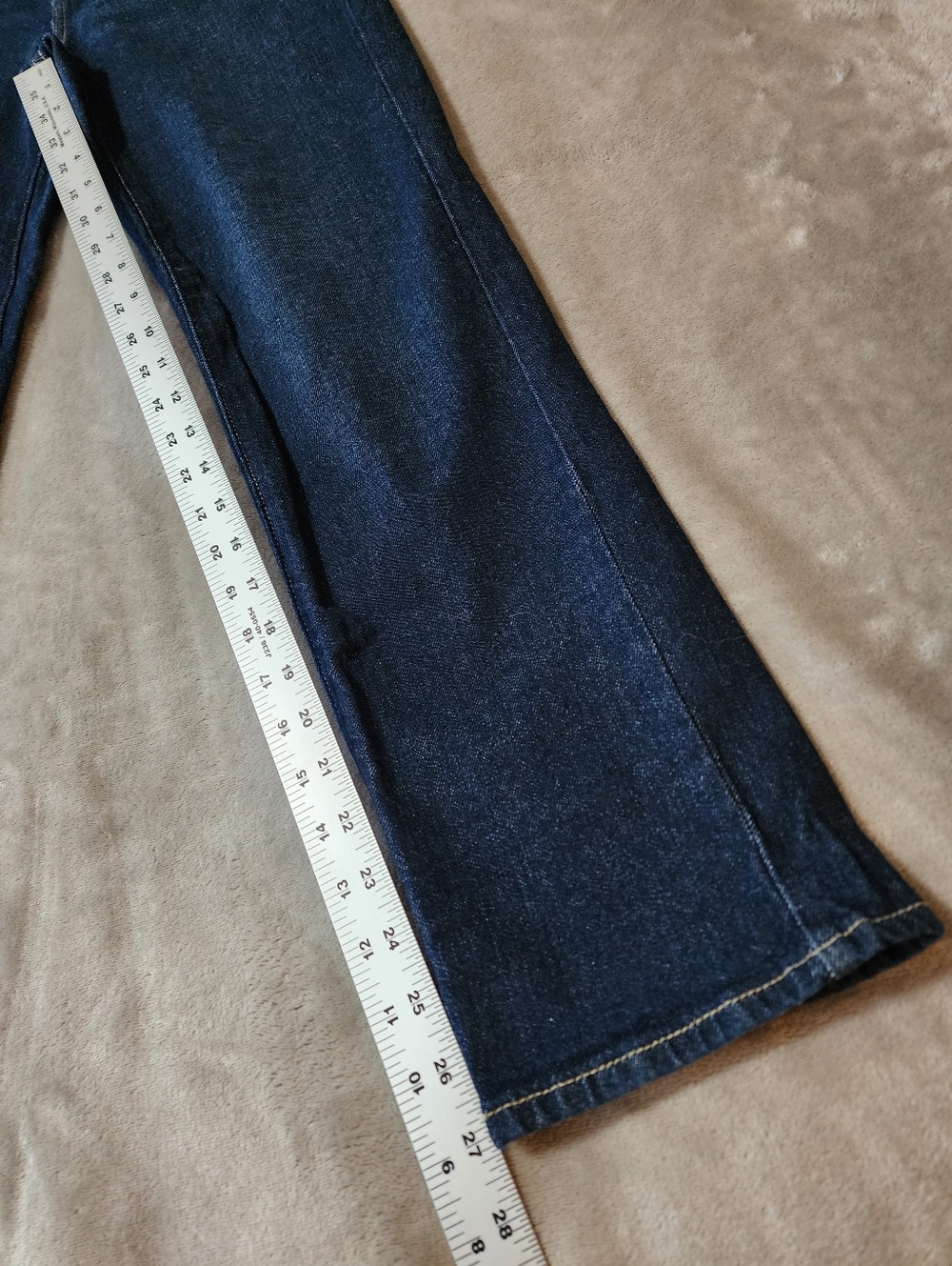 80s Slim Straight Jeans Dark Wash Mid‎ Rise | Universal Thread Size 4 - Picture 3 of 8